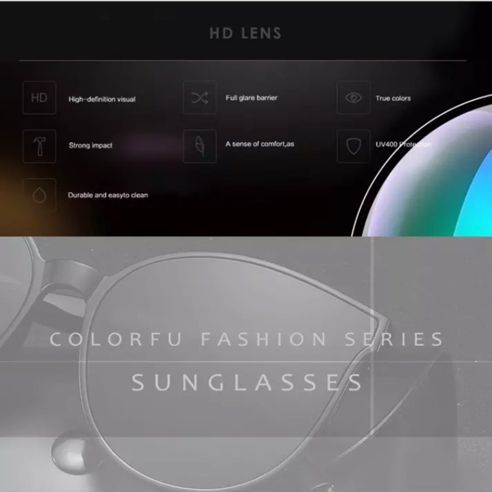 HD Luxury ♡ Silver Mirrored lenses Sunglasses - Picture 5 of 8